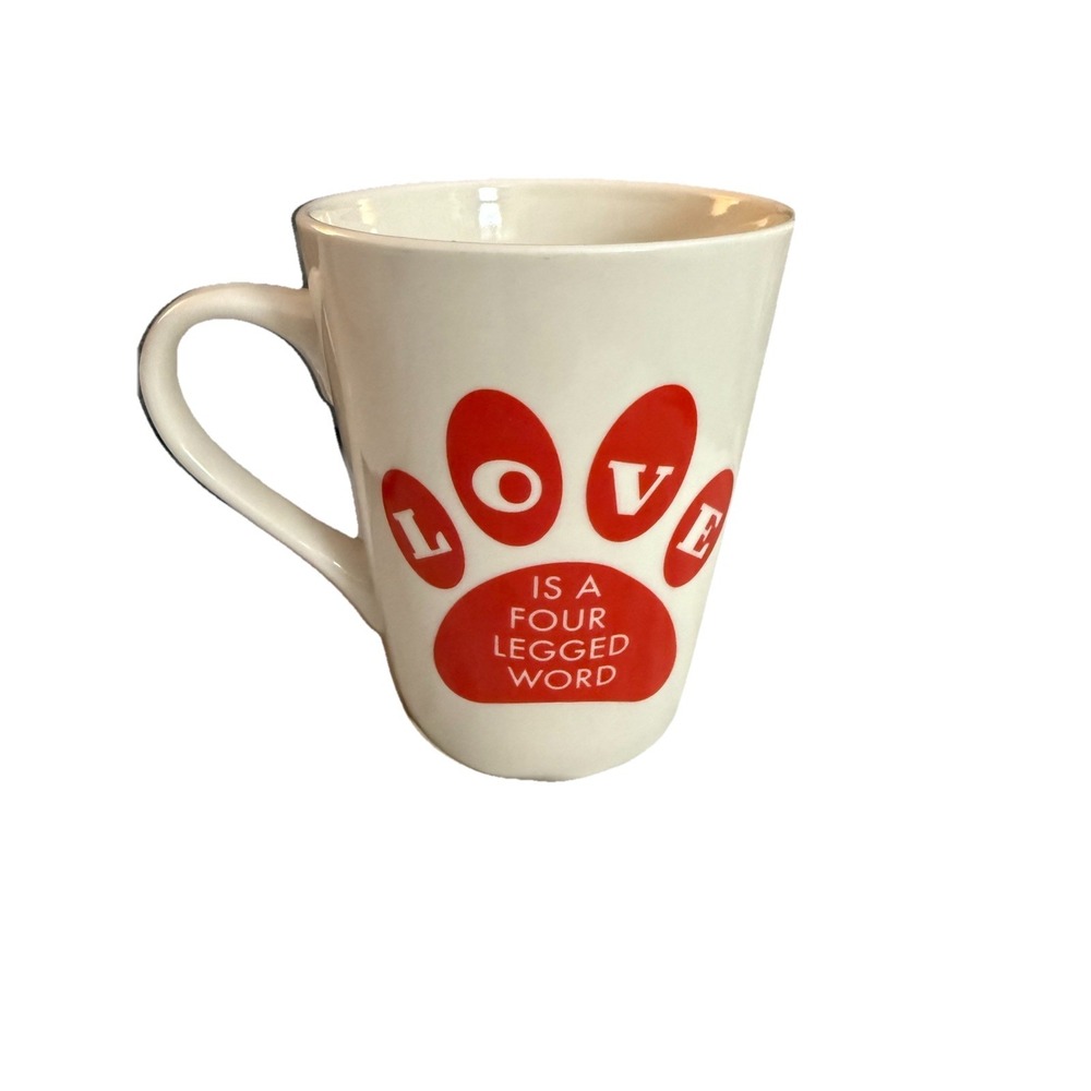 Love Is A Four Legged Word Royal Norfolk White 16 Oz. Mug‎ Cup